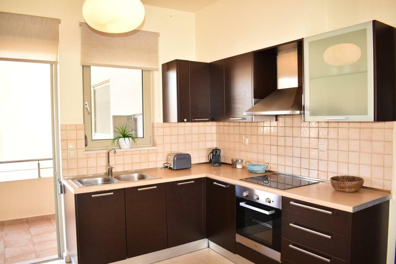 Karma Apartment - Next To Sandy Beach Chania  Buitenkant foto