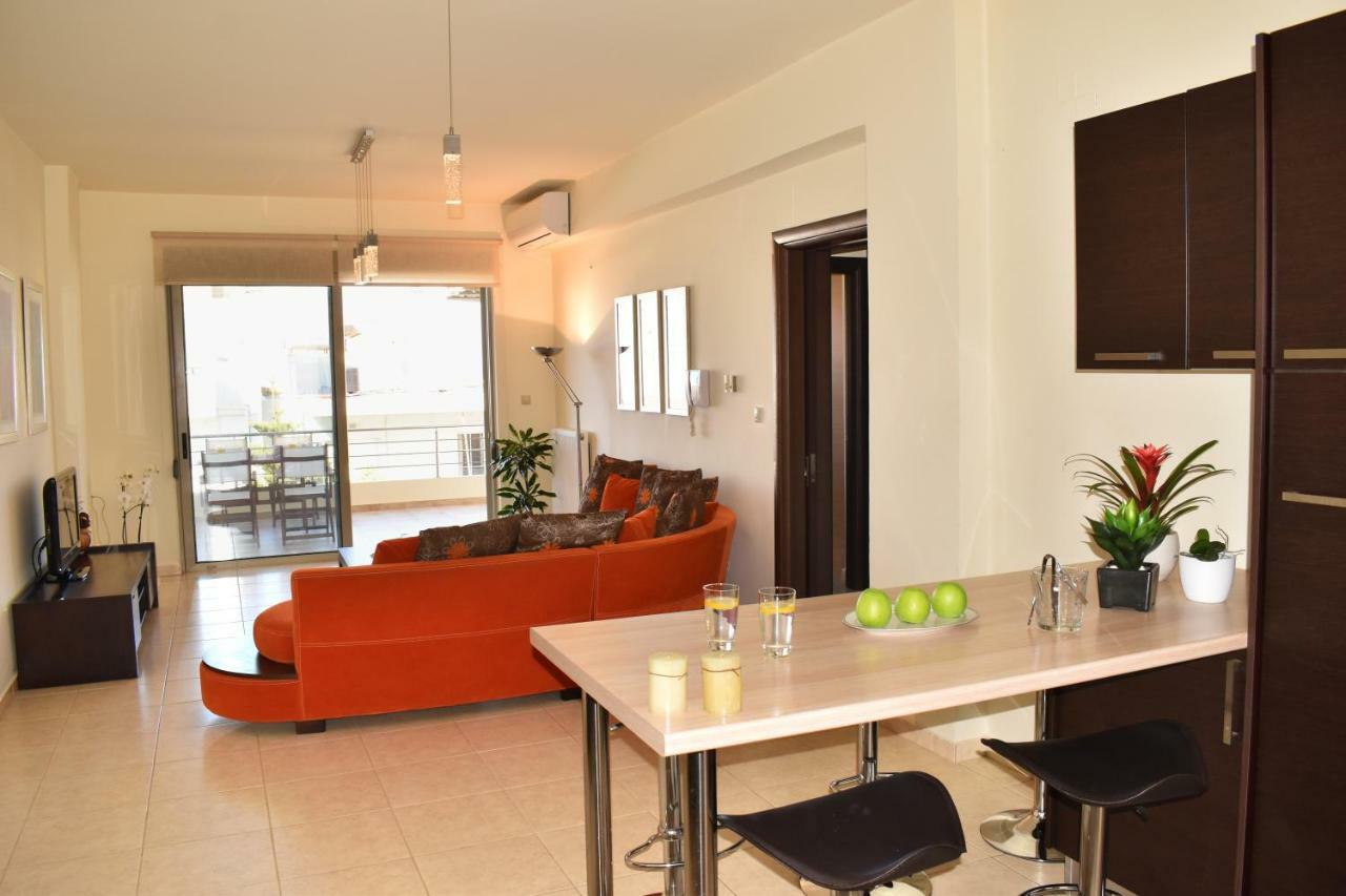 Karma Apartment - Next To Sandy Beach Chania  Buitenkant foto