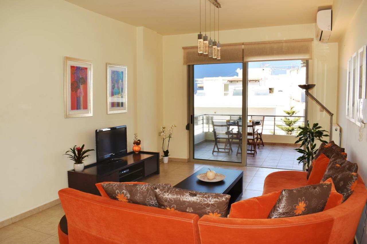 Karma Apartment - Next To Sandy Beach Chania  Buitenkant foto